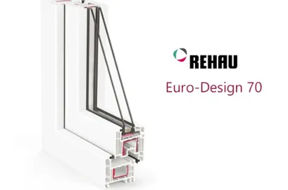 PVC дограма Rehau Euro-Design 70
